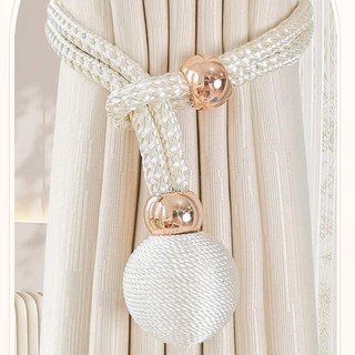 고급 커튼끈 타이백 고정집게 후사고리 묶기 커텐 자석홀더