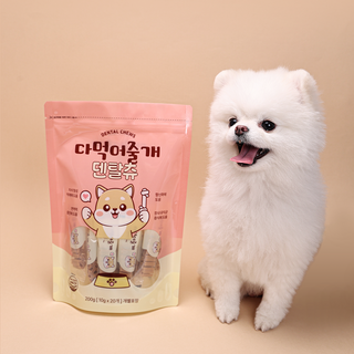 다먹어줄개 강아지 덴탈츄 양치껌 이미지