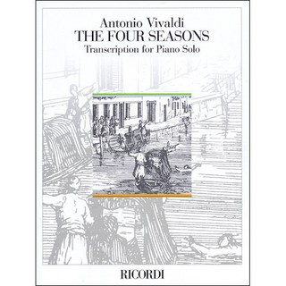 Vivaldi – The Four Seasons op. 8 Nos. 1-4 비발디 – 사계 (피아노 솔로 악보) Ricordi 리코르디 비발디렌탈샵 Vivaldi – The Four Seasons op. 8 Nos. 1-4 비발디 – 사계 (피아노 솔로 악보) Ricordi 리코르디 비발디렌탈샵