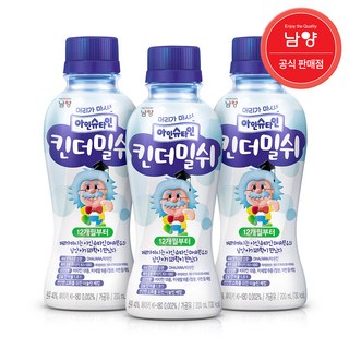 남양 머리가 마시는 아인슈타인 킨더밀쉬, 200ml, 3개