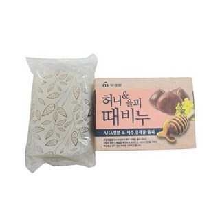 제주 유채꿀 율피 때비누 100G 각질제거
