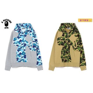 어베이싱 에이프 BAPE 베이프 / ABC CAMO PATCHWORK FULL ZIP HOODIE ABC 카모 패치워크 풀집업 후디