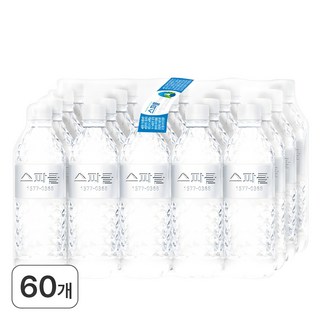 스파클 생수 무라벨 500ml 60개 상품 이미지