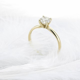 랩다이아몬드반지 모이사나이트 합성 랩그로운 다이아몬드 대체 다이아 반지 브릴리언트 컷 0.5 ct 약혼