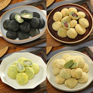 고수록 찹쌀떡세트, 400g, 8개