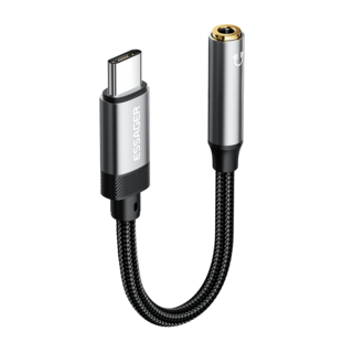 Essager C타입 to 3.5mm 오디오 변환 젠더