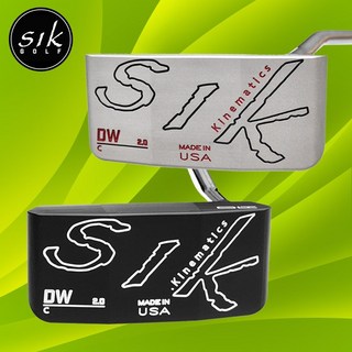 시크골프 SIK DW 포스트넥 퍼터 C, 실버, C 블랙화이트, 33인치