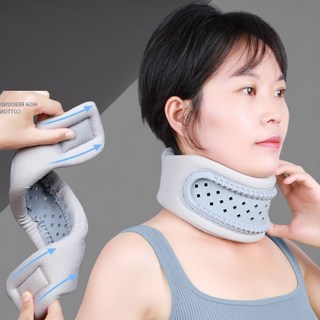 옵티케어 통풍잘되는 넥가드 목보호대 목밴드, 1개
