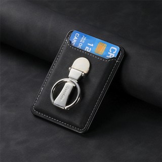 Gradle맥세이프카드지갑 3in1 카드수납+360도그립톡+핸드폰거치대 아이폰 호환 초강력 자력 방지턱 디자인 안심 분실방지, 1개, 블랙