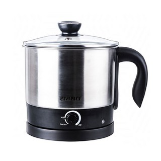 전기포트 스테인리스 1.7L 손잡이형 온도조절 라면포트