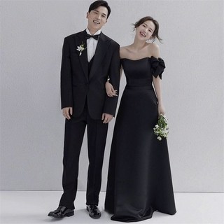 옛날 웨딩드레스 복고 레트로 스튜디오 의상 촬영용