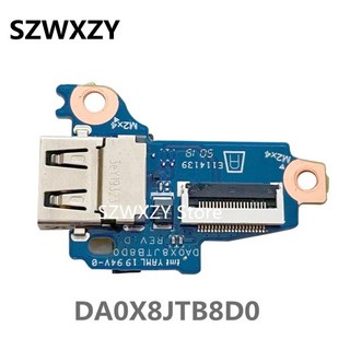 호환 SZWXZY HP ProBook 440 445 G6 노트북용 USB 카드 보드 케이블 포함 DA0X8JTB8D0 L44578-001