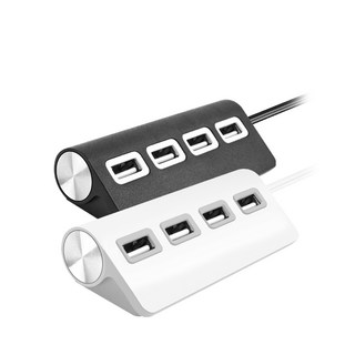 코시 UH2014 바하 무전원 USB 4포트 허브 충전+전송 (고급형 RA-103 모델 스마트폰거치대 증정), 화이트 1대, 1개