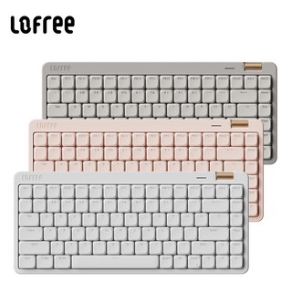 로프리 플로우 라이트 Lofree flow Lite 키보드 휴대용 사무용 84키, 오프화이트-84, 제조사축