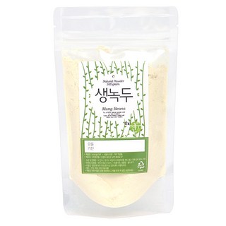 더연두 생녹두가루 100g 곡물팩, 1개