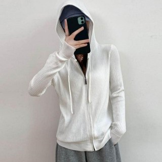 데일리 캐주얼룩 여자 굵은 골 패턴 후드집업 여성 점퍼 항공 야구 잠바 여성얇은