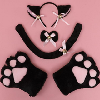 월드맘 할로윈 고양이 코스프레 소품 세트