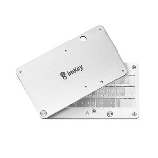 ImKey-s1 니모닉 씨앗 문구 금속판