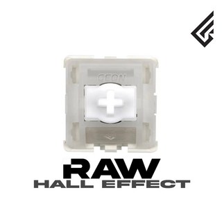 키보드스위치 HE 마그네틱 키보드용 반투명 40G RAW 기계식 GEONWORKS 압력 윤활 선형 샤프트