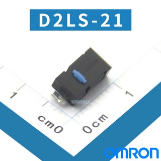 OMRON D2LS 블루 도트 게임 마우스