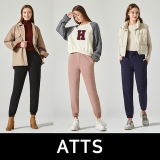 [KT알파쇼핑][ATTS:All The Time Sports]엣츠 24FW 여성 융기모 조거팬츠 3종 세트