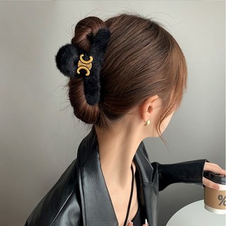 대형 매트 헤어핀 올림머리 꼬임 왕 집게핀 머리핀 상품 이미지