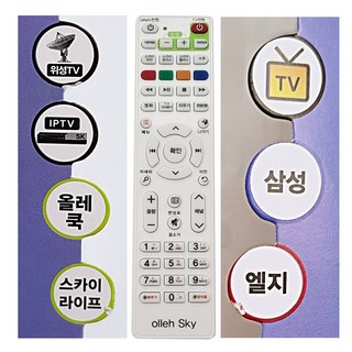 올레TV리모컨 리모콘 COMBO3010KT셋톱전용 _ 69649EA, 본상품선택, 1개
