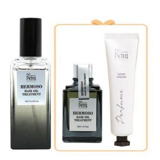 엔씨페트라 에르모소 헤어 오일 트리트먼트 120ml+30ml+퍼퓸핸드크림60g/미용실전용 헤어에센스, 1개, 120ml