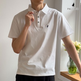 P&L클럽 남성 카라 반팔 티셔츠 아이스 냉감 기능성 흡습속건