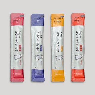 누심비 고양이 짜먹는 간식 길고양이 대용량 15g 3가지맛 90개, 대구맛, 닭고기맛, 연어맛