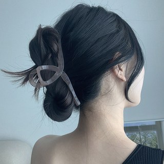 15cm 대왕 특대 유광 왕 꼬임 올림머리 헤어 집게핀 상품 이미지