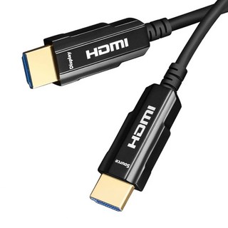 준케이블 HDMI 광케이블 장거리 TV 모니터 노트북 빔프로젝터 케이블 10M, 20m, 1개