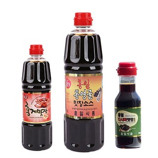 [류맛간장]홍게간장 홍일식품 진해총판 홍일 통영굴맛장소스 굴간장 다시마간장200ml증정, 1세트, 1600ml