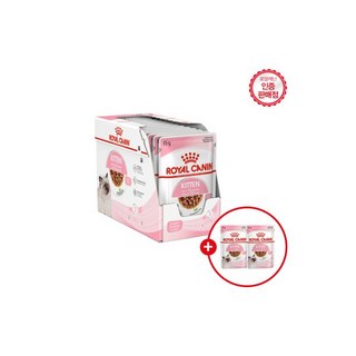 로얄캐닌 고양이사료 그레이비 파우치 키튼 인스팅티브 85g X 12P + x 2 증정, 로얄캐닌 그레이비 파우치 인스팅티브 85g X 12P