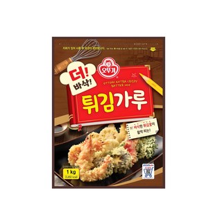 오뚜기 더 바삭 튀김가루, 1kg, 1개