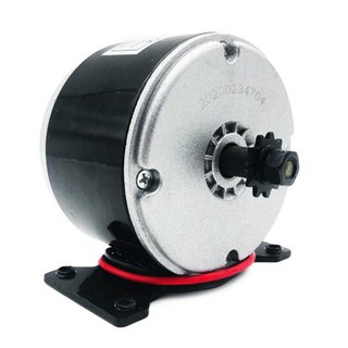 MY1016 전기 스쿠터 모터 DC 36V 350W 브러시드 6mm 체인 도구 액세서리 로봇 전기 스쿠터 전기 자전거용, 01 CHINA
