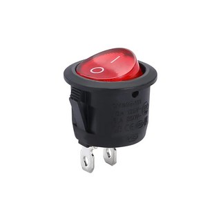 로커스위치 / KCD1-101A-2P-RED / 6A 250V AC, 1개