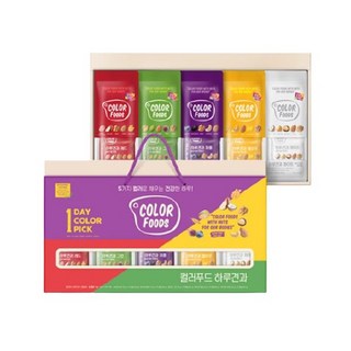 하루견과 컬러푸드 견과류 5종 선물세트