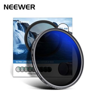 니워 NEEWER 58mm ND2-400 MRC Variable ND Filter / 1~9스탑 / 정품, 1개