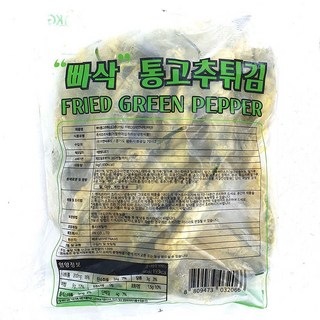 새마원 냉동 통 고추튀김 1kg 부침개, 3개