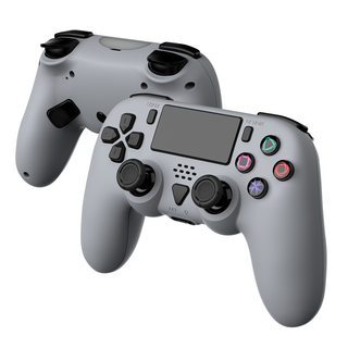 PS5/PS5 Pro/PS5 Slim/PC와 호환되는 무선 컨트롤러 - 고급 백 버튼 프로그래밍/정밀 조이스틱/터보/스피커가 내장된 무선 컨트롤러(블루그레이), 1개, TP5-35137
