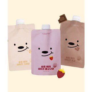 NUEBETTER 슬림베어 쉐이크 1BOX(5개입), 그레인