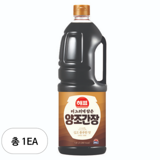 해표 양조간장, 1.8L, 1개