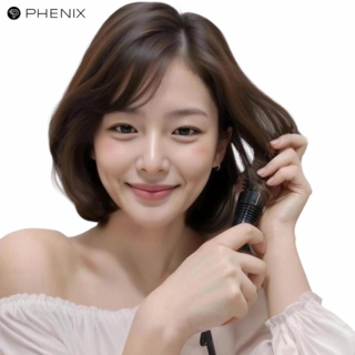 손으로 잡아도 안 뜨거운 국내제조 프리볼트 피닉스 볼륨고데기 PN-734, 22mm