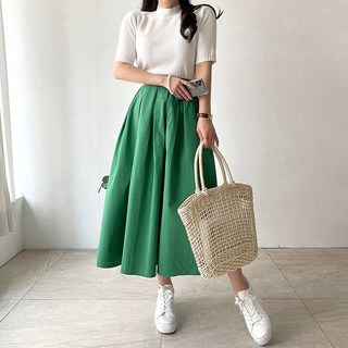 네모엔룩 여성용 플리플리츠 스커트