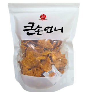 1+1 큰손언니 노랑 고구마칩_ 달콤 바삭 고구마 슬라이스 튀김 황금 고구마칩, 300g, 2개