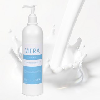 VIERA 비에라 애씨드 밀크로션(왁싱후 얼굴 바디케어), 500ml, 1개