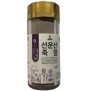 한국로하스식품 9번 구운 선운산 죽염, 40g, 2개