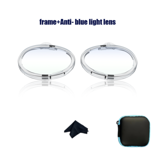 비전 프로 VR 액세서리용 광학 렌즈 가볍고 얇은 마그네틱 프레임 블루 라이트 2024, 05 Anti-Blue Light, 1개