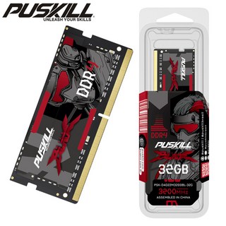 PUSKILL DDR4 DDR3L 메모리아 Ram 노트북 32GB 16GB 8GB 4GB 3200 2666 2400 1600 1333 Sodimm 노트북 메모리, [08] DDR4 8GB 2666 1.2V
